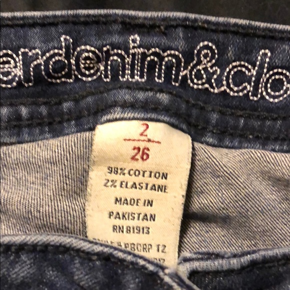 Paper denim and cloth skinny jeans size 2 - Picture 2 of 3